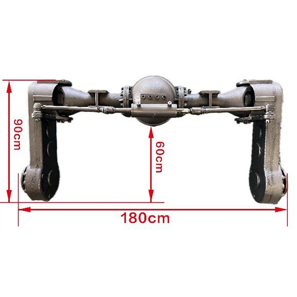 Boom Sprayer 4WD 4WD Axle
